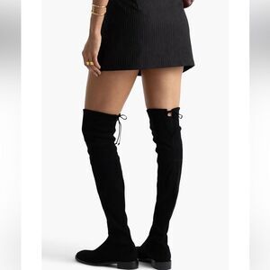 Adrienne Vittadini Black Over the Knee Boots size 8.5